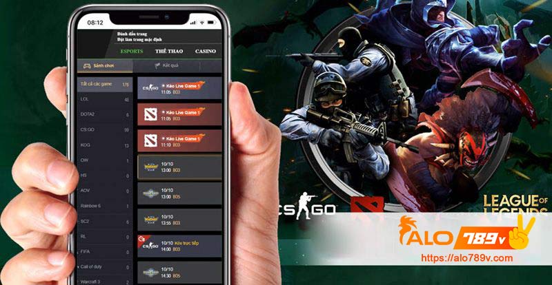 Cá cược E-sport Alo789